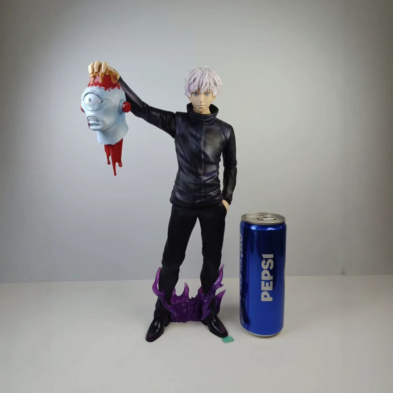 Jujutsu Kaisen Season 4 Anime Shibuya Station Pose Five-Straw Demon Slayer Figure Model Ornament Cross-Border Wholesale Anime