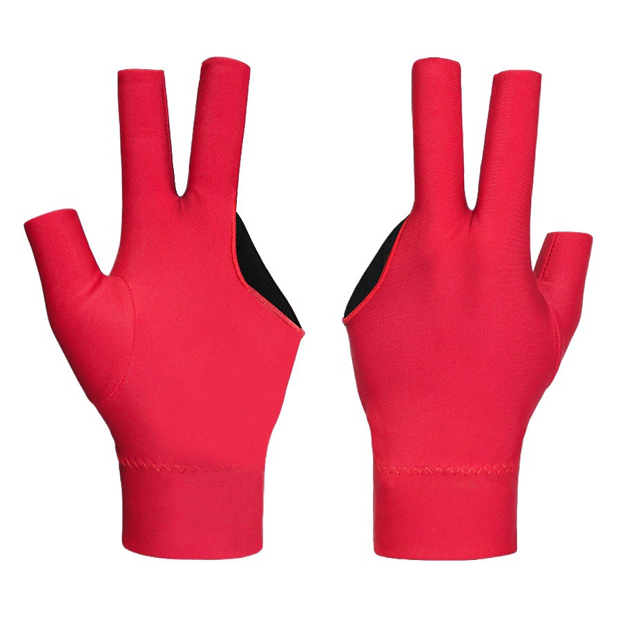 Профессиональные бильярдные перчатки, дышащие трехпальцевые специальные перчатки для бильярдного зала без пальцев, бильярдные Нескользящие высокоэластичные перчатки