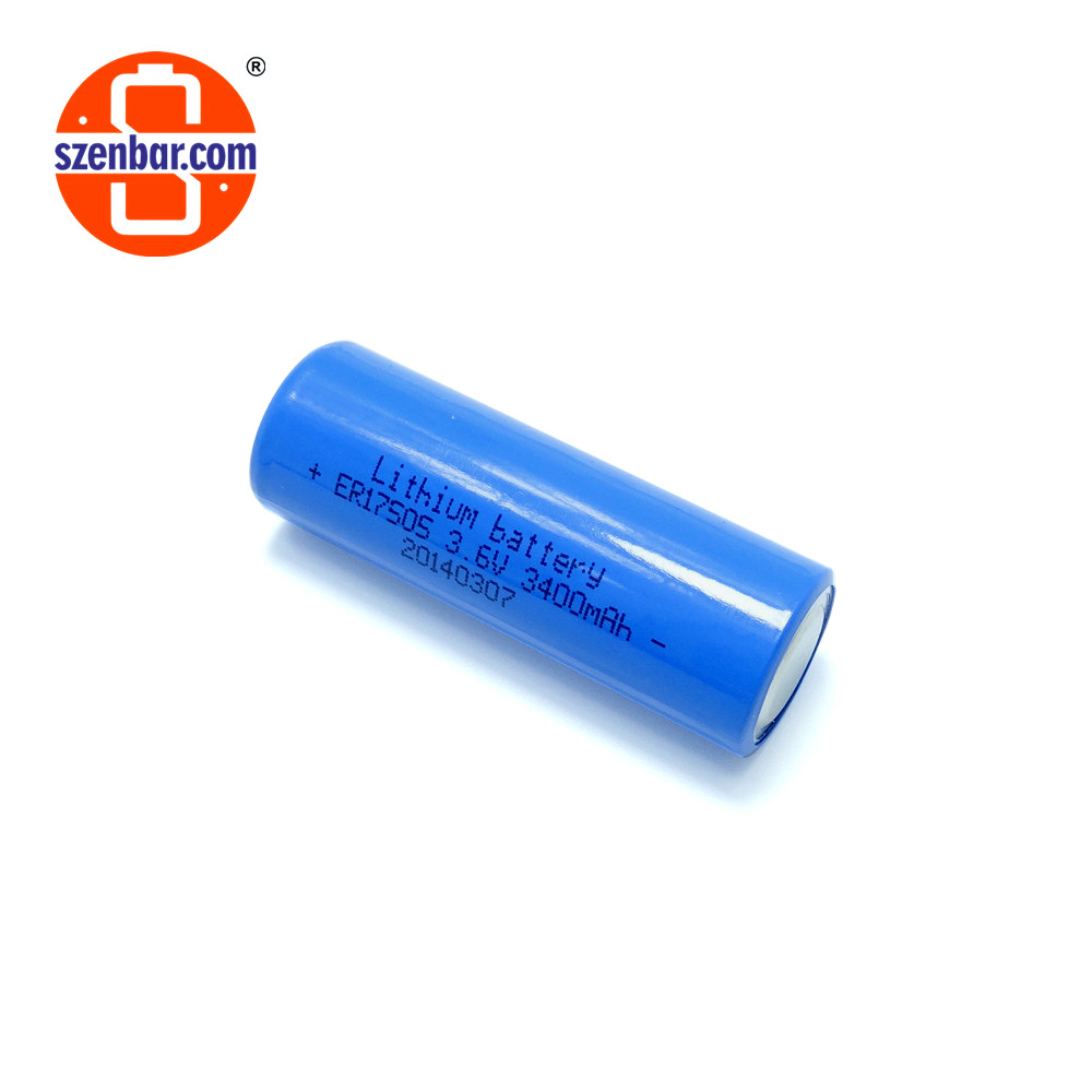 厂家制造ER17505M 3.6V Primary Li-SOCl2 Battery 设备仪器使用