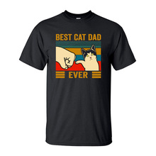 Best  Dad Ever Summer Men's T Shirt Cotton Short Sleeve跨境