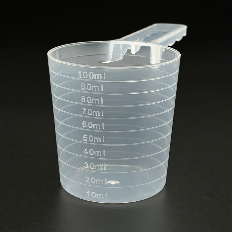 Cucharas medidoras de plástico de 2ml, 4ml, 8ml, 10ml, 20ml, 30ml, 40ml, 50ml, 60ml, 70ml y 100ml