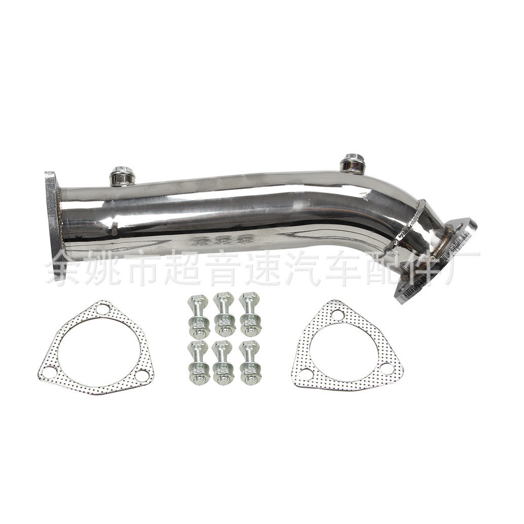Overseas Warehouse Dropshipping Cross-Border Performance Exhaust Pipe Car Modification 1.8T/LA4B5B6 Car Exhaust Pipe Modification