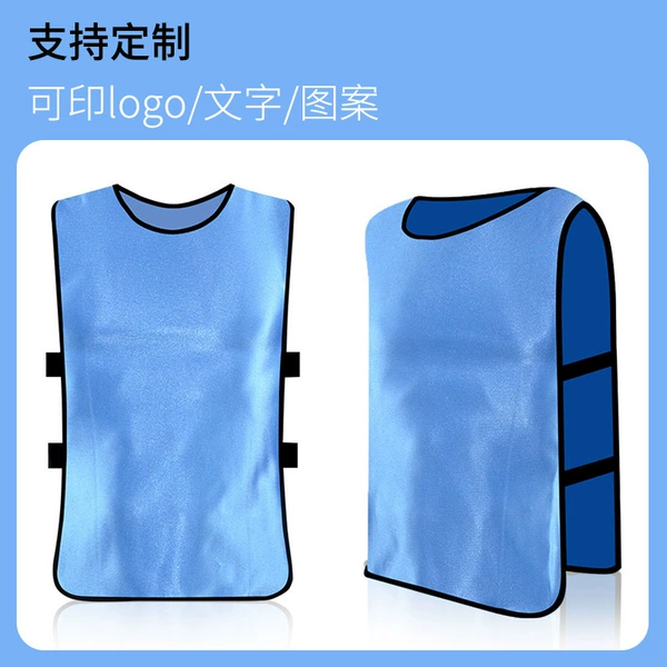 There are flat cloth-sky blue