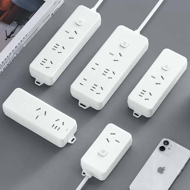 4000w大功率10a转16a插座带长线插排空调热水器电磁炉专用接线板