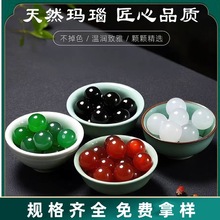 高货红白黑黄绿串珠配珠圆珠琉璃珠子散批发代发批发