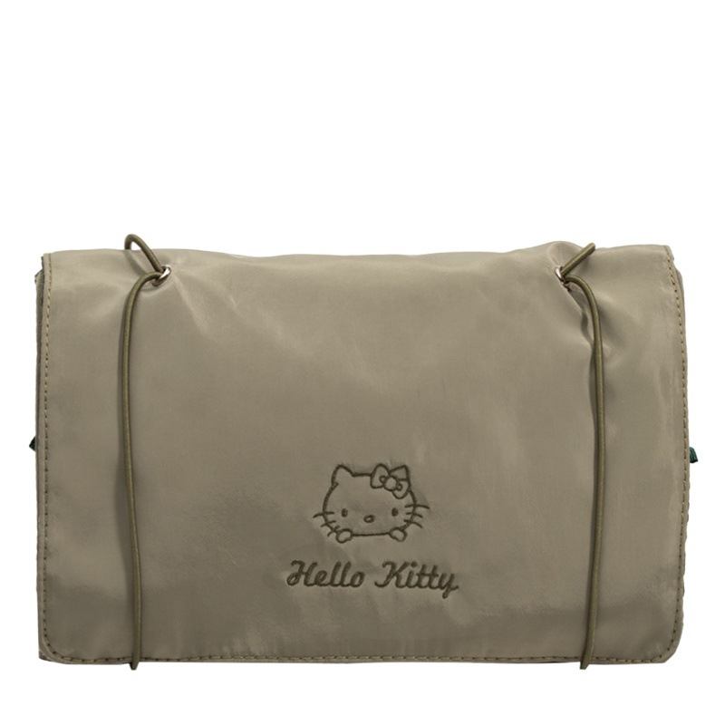 Popular HelloKitty Cuatro en Uno desmontable plegable bolsa de cosméticos de gran capacidad de almacenamiento de viaje bolsa de lavado de equipaje