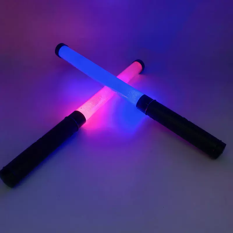 现货演唱会荧光棒遥控黑色应援棒定制LED场控明星周边发光棒酒吧