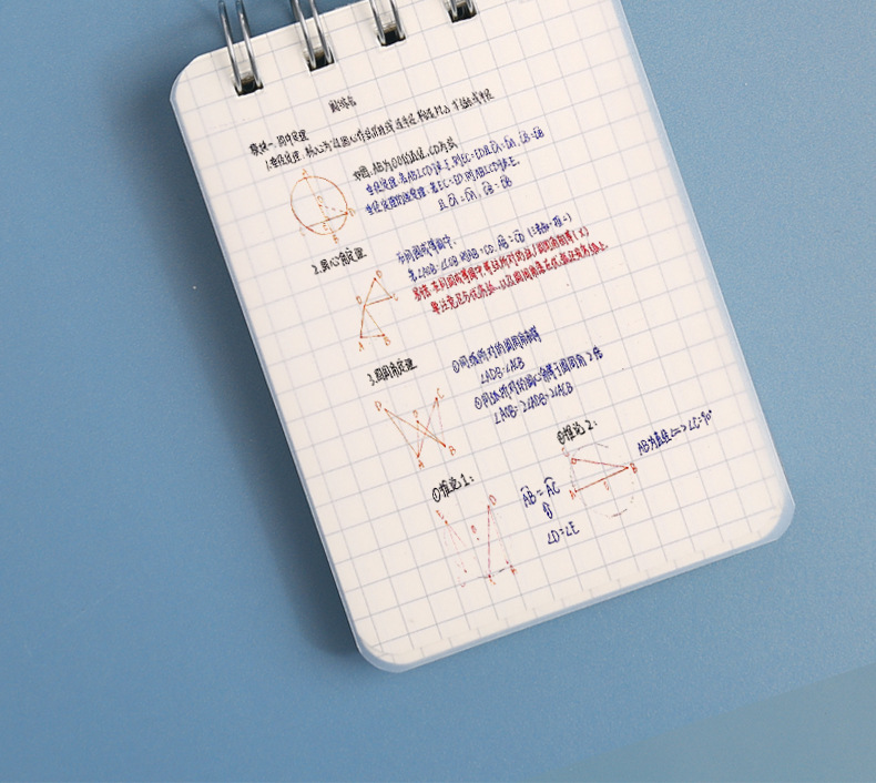 200 seite Spirale Buch Spule Notebook Wort Linie Blank Grid Papier Journal Tagebuch Sketch für Schule Lieferungen Schreibwaren Shop A7 – Detail 13