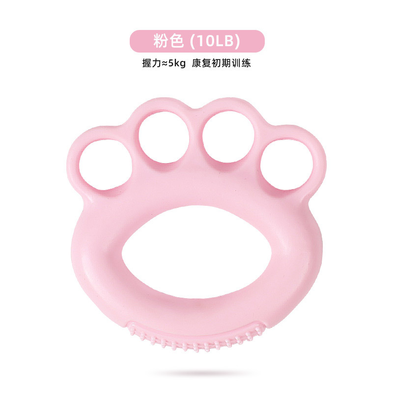 En stock entrenador de dedos para terapia física, anillo de agarre con puntos de masaje, fortalecedor de cinco dedos