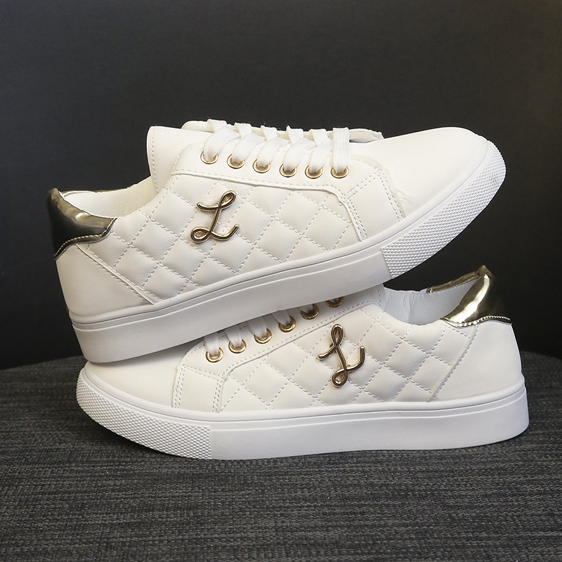 Zapatillas deportivas casuales de cuero suave con suela gruesa, novedad de otoño 2026, estilo INS, modernas y cómodas, para comercio exterior transfronterizo y pre-orden. image 3