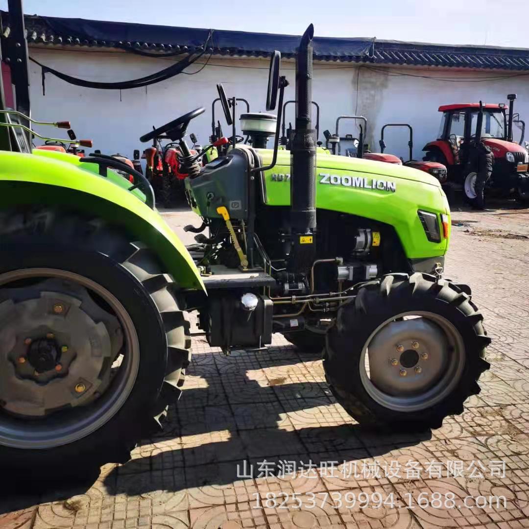 带气泵农用拖拉机 耕王704四轮拖拉机 旋耕犁地运输农用拖拉机