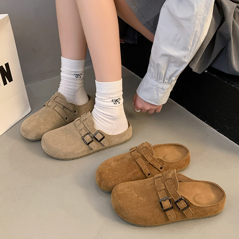 Plus Size Sandals 41-43 Women's Outer Wear Wide Fat Plus Fat Shoes Women's Summer 2024 New Flats Sandals Plus Size Sandals 41-43 Women's Outer Wear Wide Fat Plus Fat Shoes Women's Summer 2024 New Flats Sandals