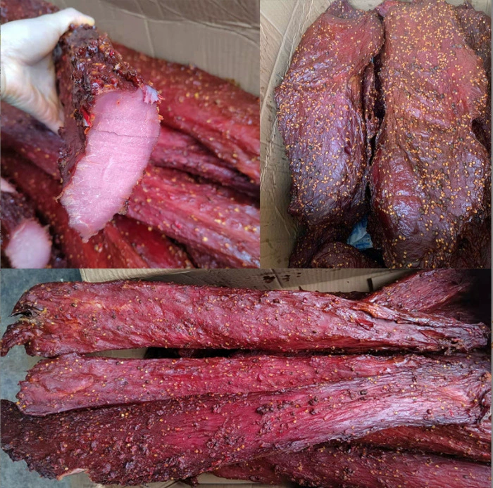 Крупные куски свинины Пряные куски мяса