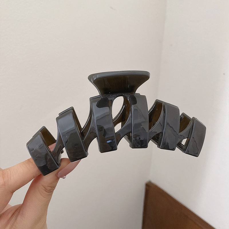 Dark gray jelly waves grab