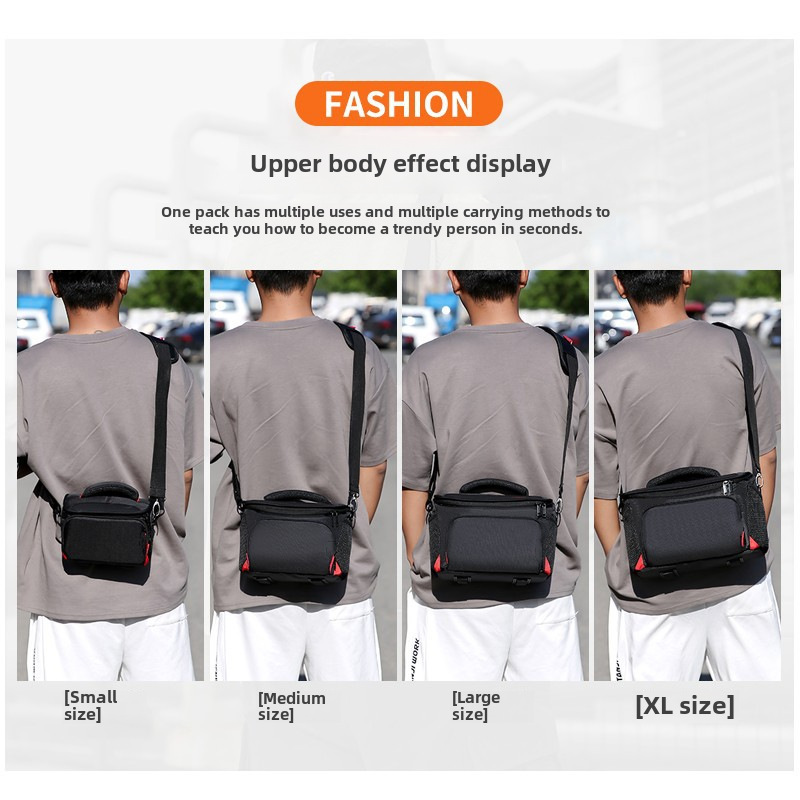 캐논 EOS M6 M50 R R5 R6 2 세대 R7 R10 마이크로 단일 카메라 가방 휴대용 어깨 가방