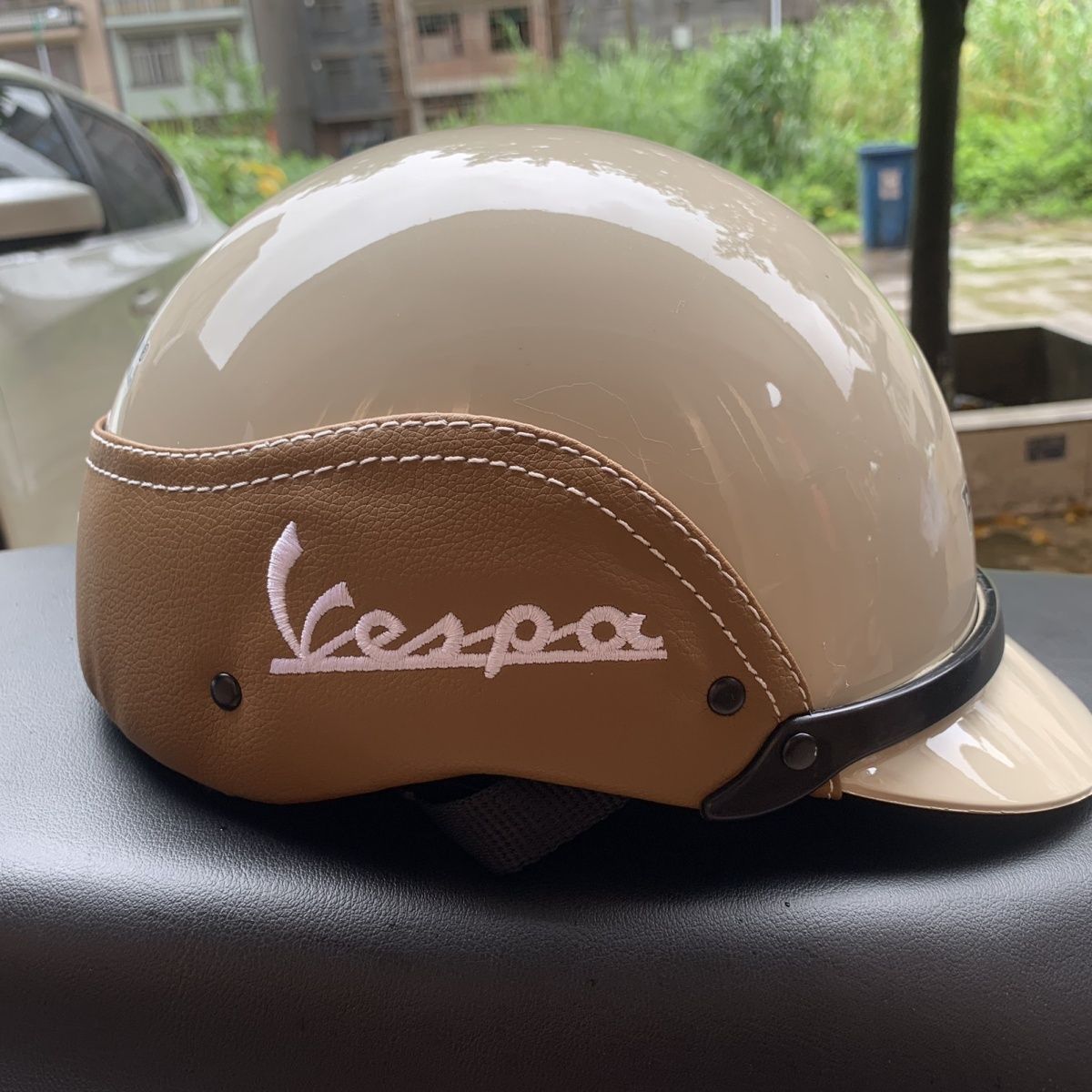 Vespa Piaggio Helmet - Original Vietnam Import - Fashionable, Lightweight