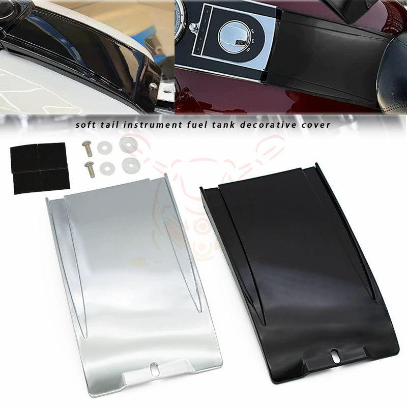 Аксессуары для мотоциклов Harley Softail Breakout Fat Boy 00-17, модифицированный топливный бак, декоративная крышка, удлинительная пластина для приборов