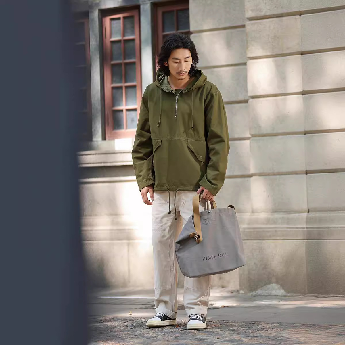 OKONKWO con capucha cazadora chaqueta de camuflaje ECWCS PARKA montaña al aire libre PARKA cazadora chaqueta de caza