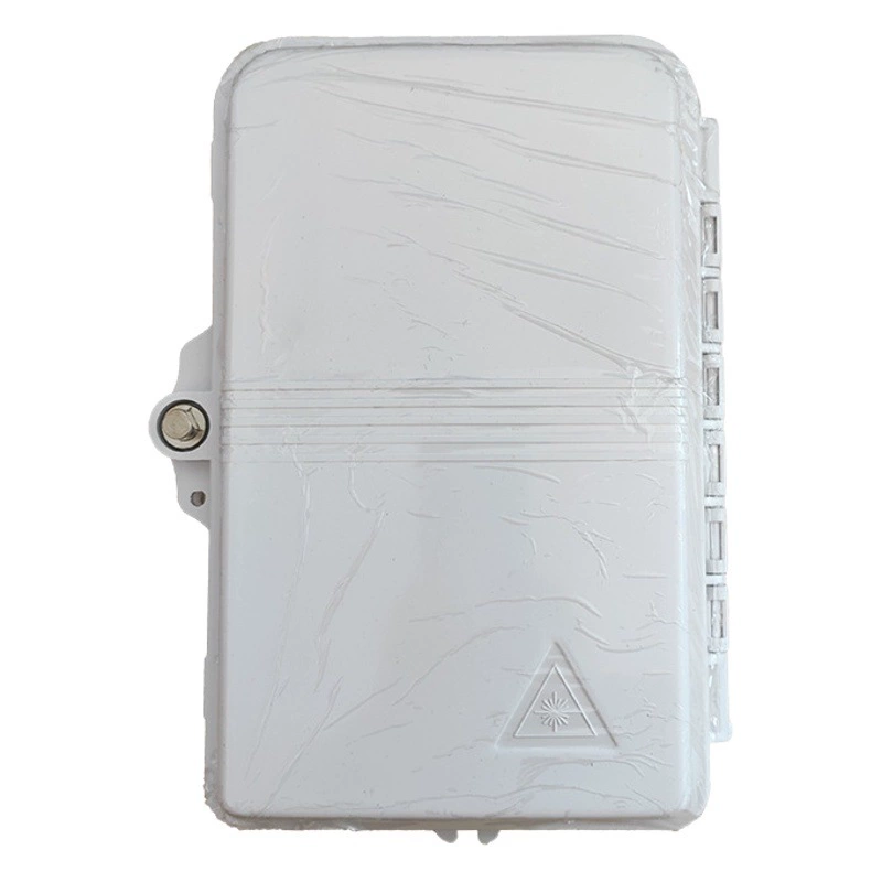 Распределительная коробка распределительной коробки коридора оптического волокна 4 сердечников FTTH может содержать стену подвешивания отрезка провода фланца