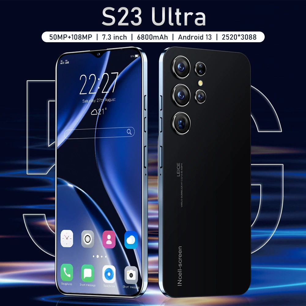 (Граница торговли) мобильный телефон, S23, смартфон, 4G, Android, широкий экран
