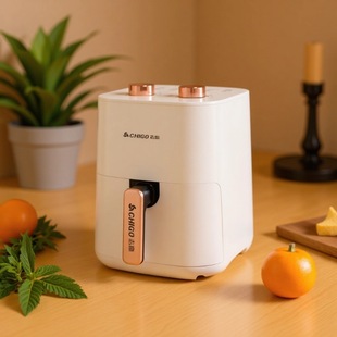 Chigo/Chigo Air Fryer 2024 Low-Oil Healthy Household Knob-Controlled Electric Oven Intelligent Temperature Control Healthy Oil-Free