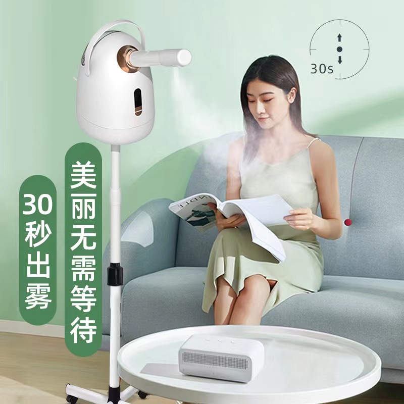 立式蒸脸器冷热双喷补水仪家用面部保湿喷雾器美容院美容仪器批发