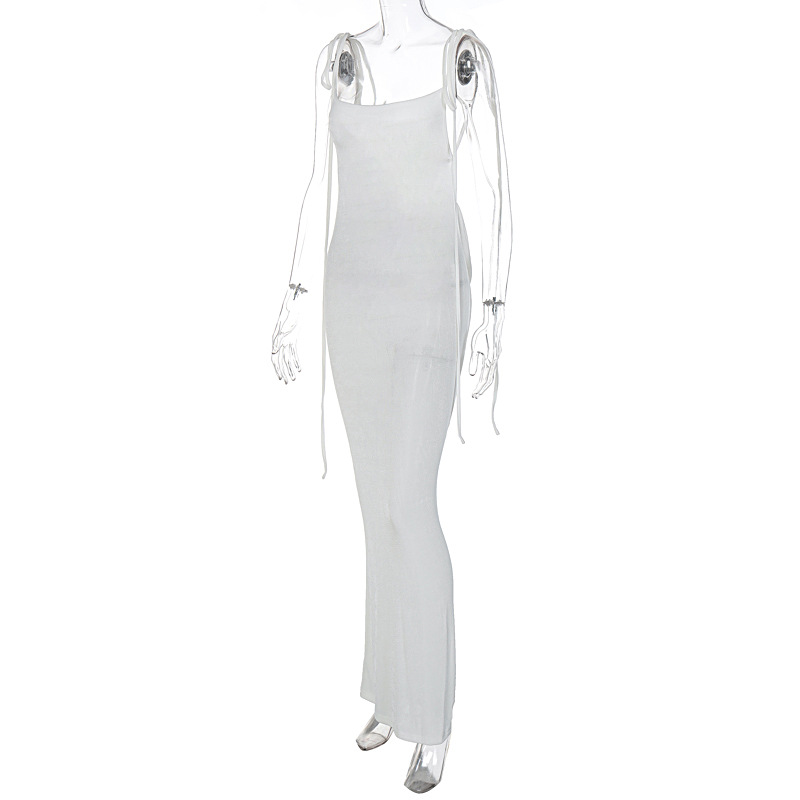310g Weight Maxi Long Dress Dress Length Type Sleeveless Sleeve Length Sheath Dress Dresses Type Spandex, Polyester Fabric Type Mid Waist Waist Line Daily Occasion Slim Fit Type Solid Color Pattern Summer Season Women'S Gender Patchwork Design Fashion Style Wholesale Women'S Fashion Patchwork Solid Color Daily Sleeveless Sheath Dress 33