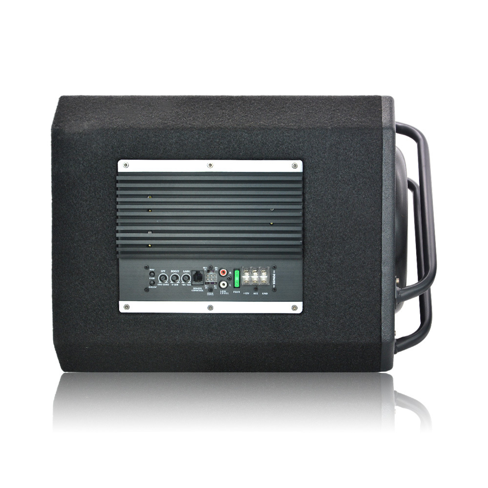 Factory wholesale car audio modified high-power 1200W square 12V active overweight 10 inch car subwoofer