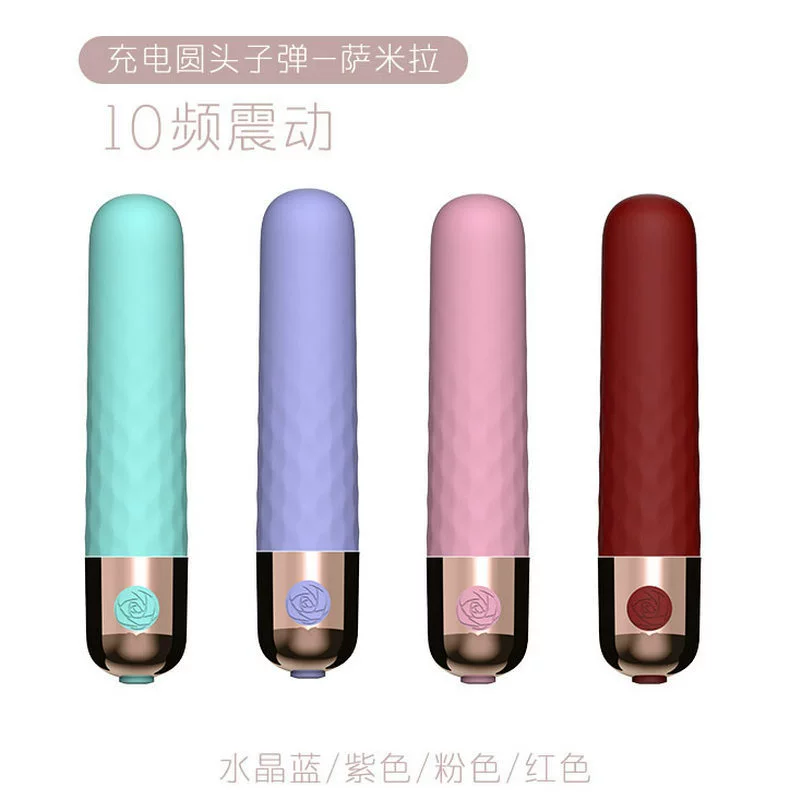 Перезаряжаемый Вибратор-пуля с круглой головкой женский компактный легкий мульти-Шестерня Регулируемая палка для мастурбации взрослая Сексуальная Массажная палка