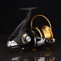 New Long Range Casting Reel Big Line Cup Spinning Reel 12+1 Axis Fishing Reel Fishing Line Reel Long Range Casting Wheel Fishing Reel Spinning Wheel