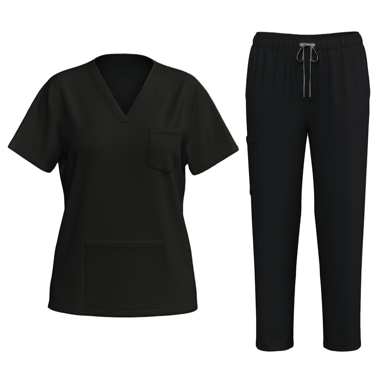 Black set, nurse uniform