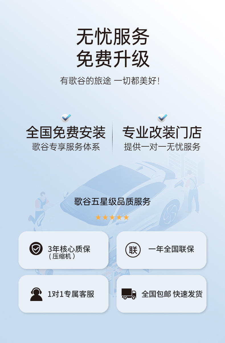 Ge Valley Adapts to Trumpchi E8 Car Refrigerator Armrest Box Non-Destructive Modification Compressor Refrigeration Small Refrigerator 5L Heating and Cooling
