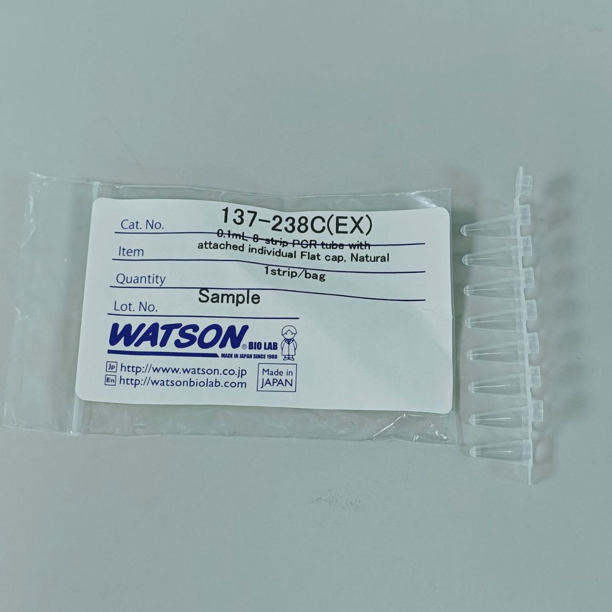 WATSON深江化成8 联 PCR管137-231C(EX)玉科代理现货直销