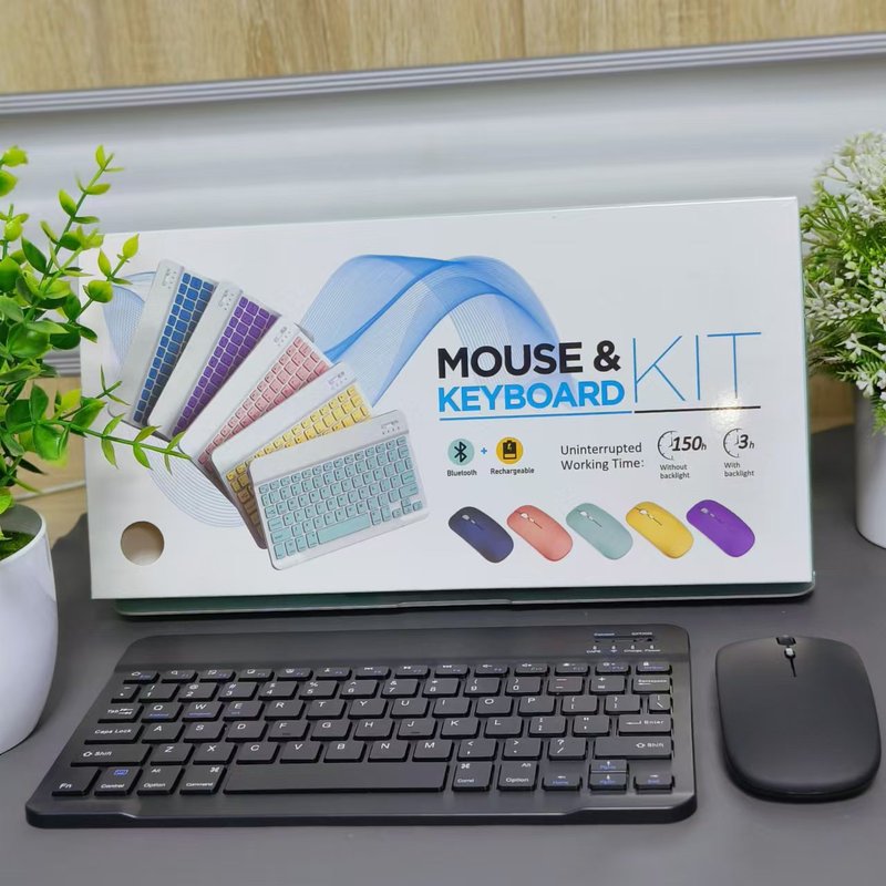 ワイヤレス Bluetooth キーボードとマウス セット IOS Android Honmeng 携帯電話タブレット ノートブック ユニバーサル タイピング キーボード|undefined