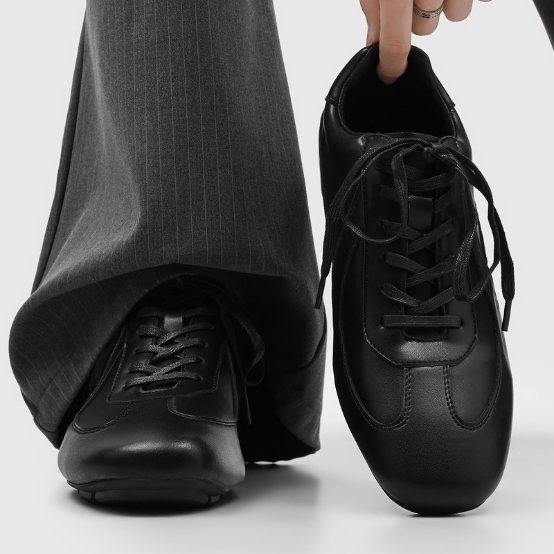 5cm Invisible Height-Increasing Men's Shoes, Flat German Training Shoes, Retro Training Boxing Shoes, Black Commuter Sneakers 13133 5cm Invisible Height-Increasing Men's Shoes, Flat German Training Shoes, Retro Training Boxing Shoes, Black Commuter Sneakers 13133