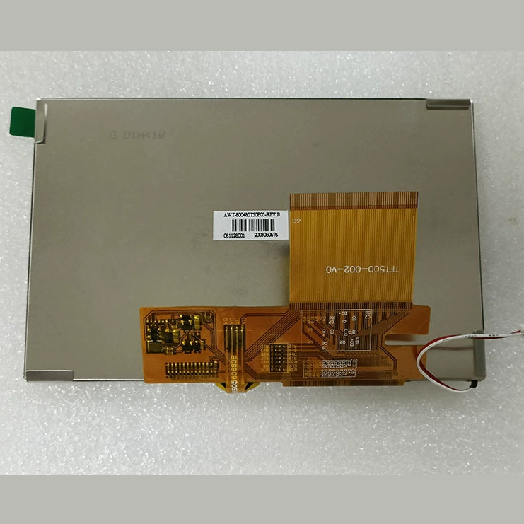 Готовый автомобильный навигационный ЖК-экран TFT500-002-V0, центральный дисплей управления автомобиля, цена, пожалуйста, проконсультируйтесь