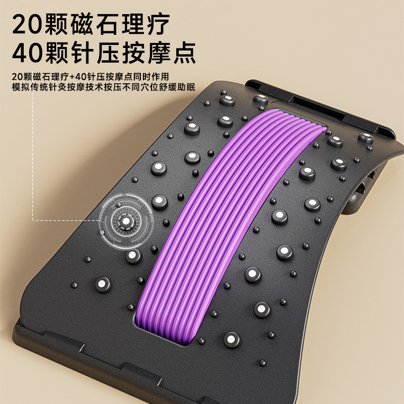 腰椎舒缓神器腰部托举牵引拉伸器直腰挺背非脊柱舒缓器放松顶腰板|undefined