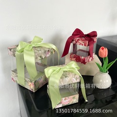 2025 新花 PVC ギフトボックス結婚式のブライドメイドのお土産スーツケースハイエンドギフトボックス包装卸売空箱
