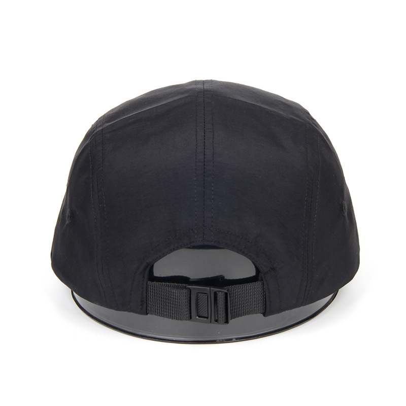 Quick-Dry Nylon 5-Panel Cap: Stylish DIY Hat for Outdoor Enthusiasts - Unisex, Waterproof, High-Quality Additional Image