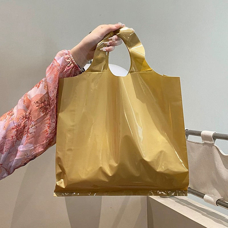 高级纯色服装店抖音女装店羽绒服童装店手提衣服用包装袋礼品袋