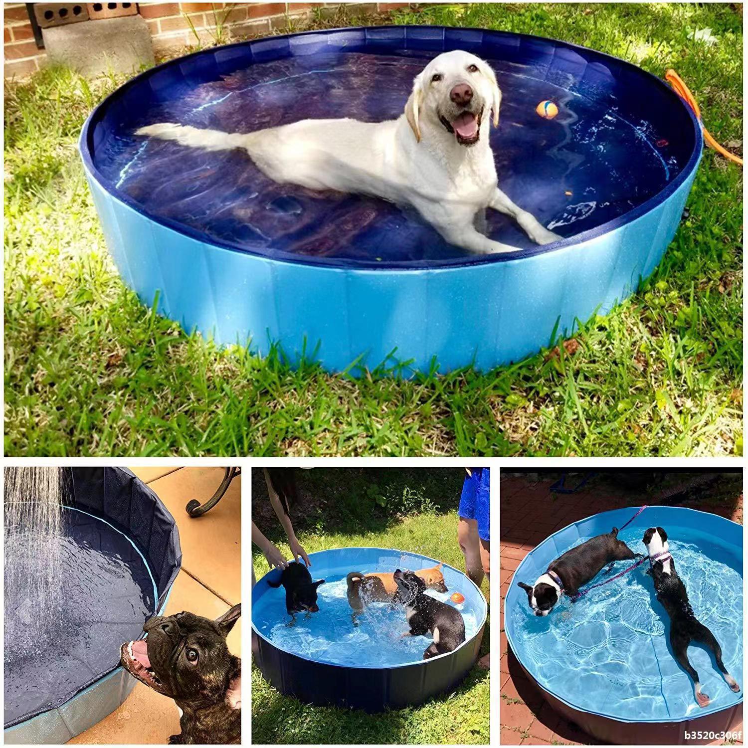 bañera al aire libre para niños piscina de juego para mascotas perros gatos bañera plegable para niños almacenable universal