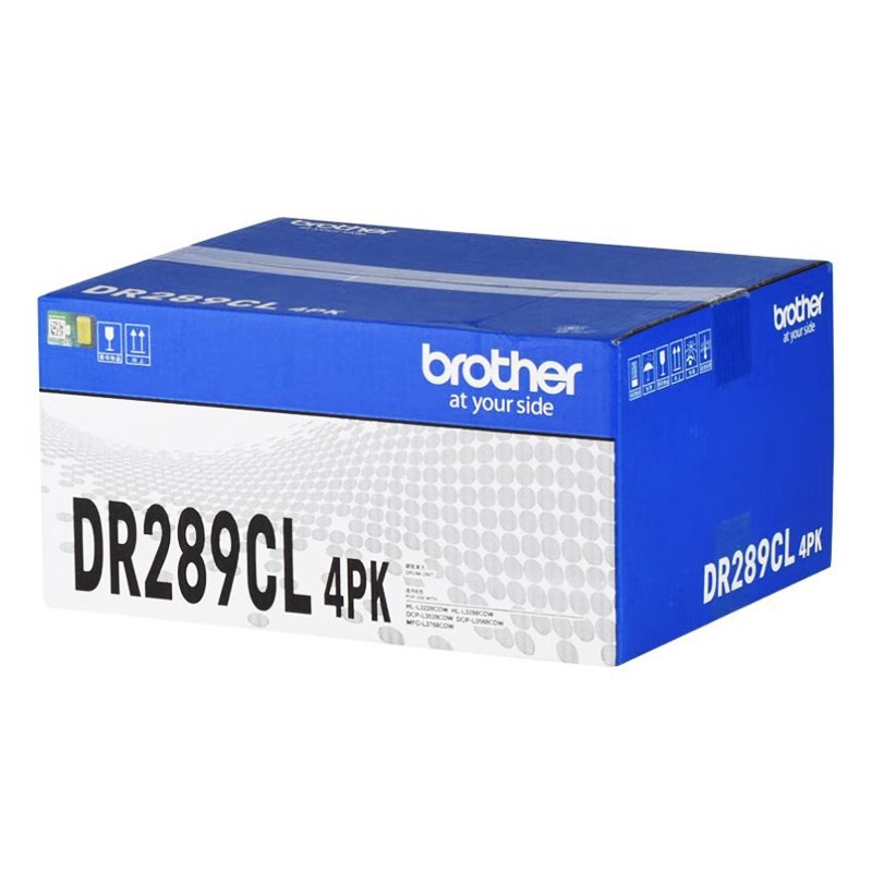 Cartucho de tóner Brother (DR-289CL) cuatro colores/20.000 páginas/sin tóner