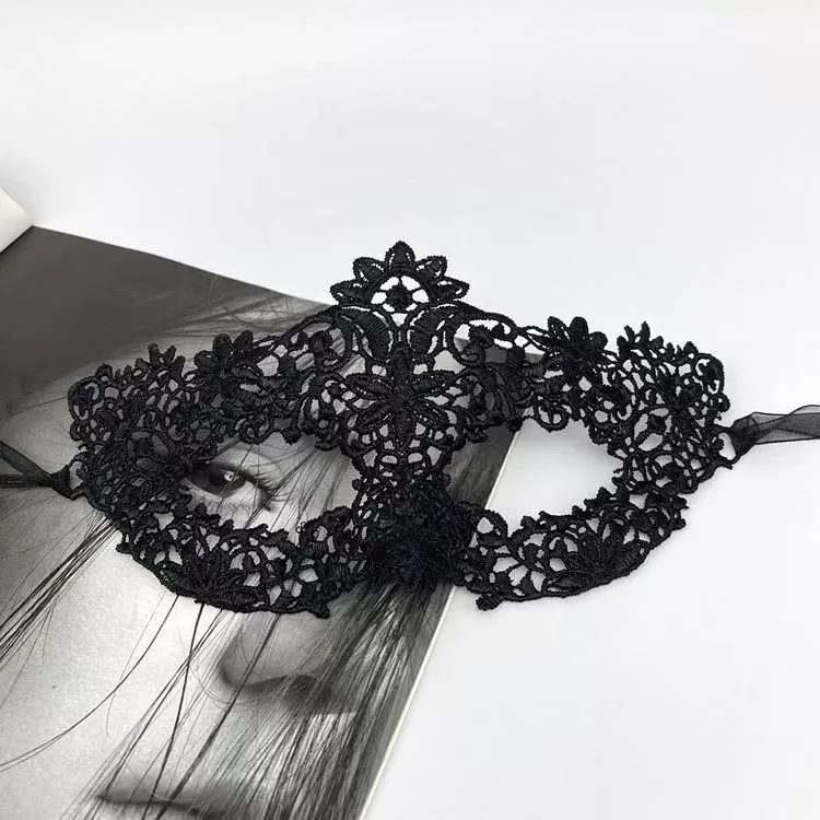 Повязка для волос, маска для сна, кружевная вуаль для фотосессий, выпускной вечер