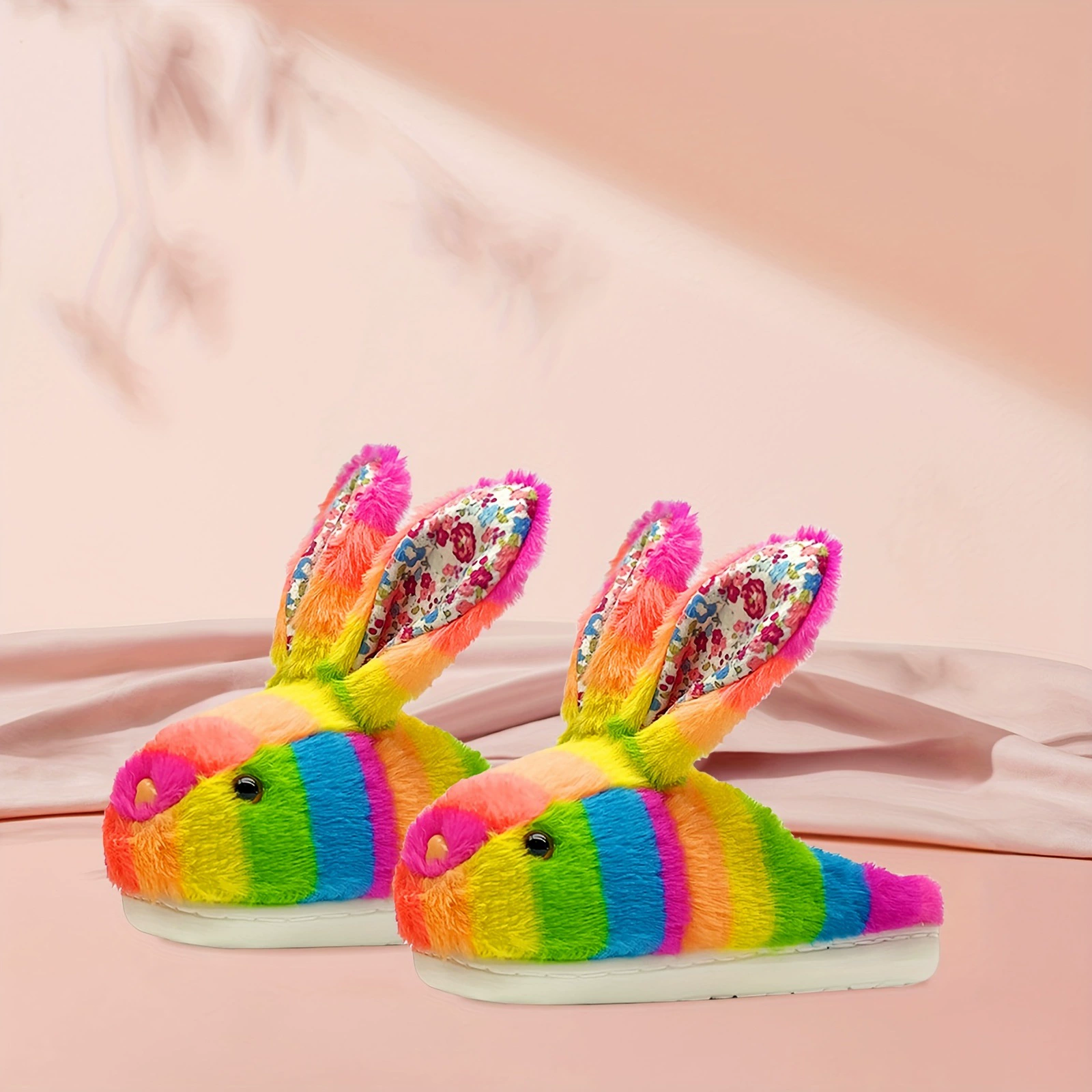 2025 трансграничные новые европейские и американские детские тапочки-кролики для мальчиков и девочек, повседневные милые мультяшные