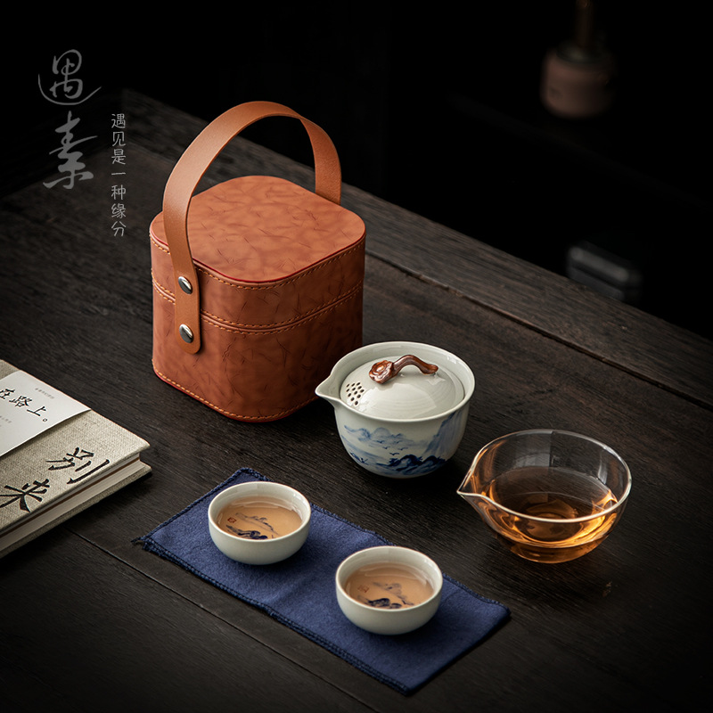 handheld tea set for traveling