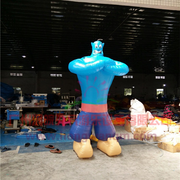 阿拉丁神灯灯神阿拉丁神灯精灵烟神卡通充气阿拉丁神灯卡通