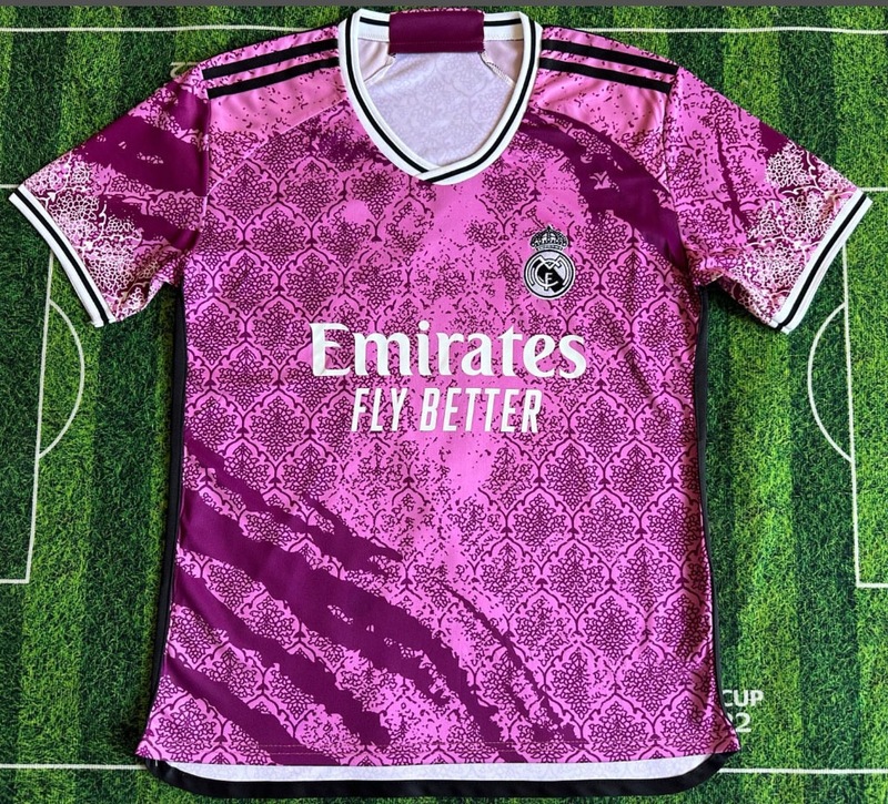 新款足球服2526皇马巴西特别版短袖跨境t恤 Real Madrid足球衣|undefined