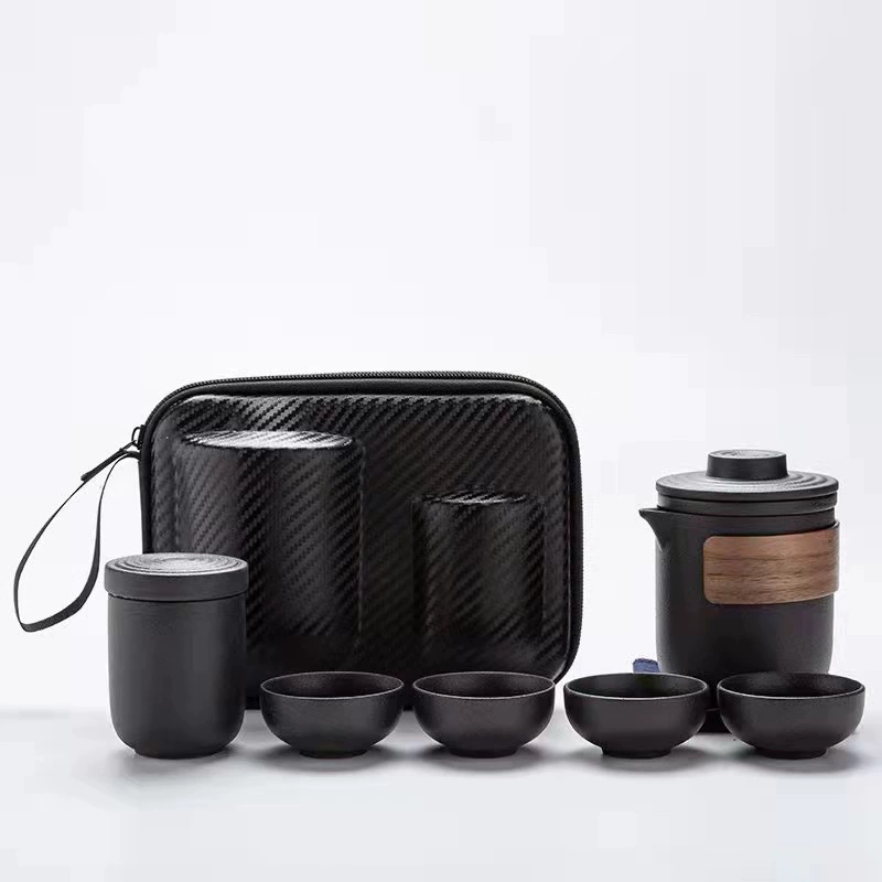 Handheld tea set for traveling, Birthday gift