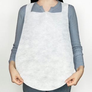 Factory export disposable non-woven apron South Korea barbecue shop non-woven apron export South Korea E