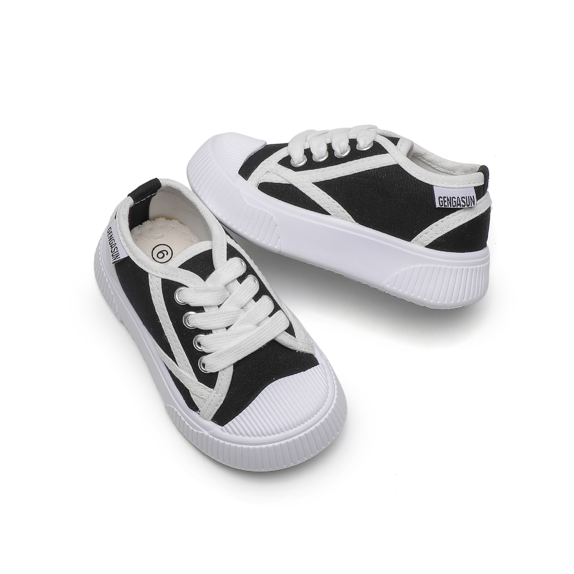 Tela per bambini Edizione coreana Ragazzi e ragazze Tavola Morbida Casual Suola spessa Biscotto Asilo per interni Piccolo bianco_voghion.com